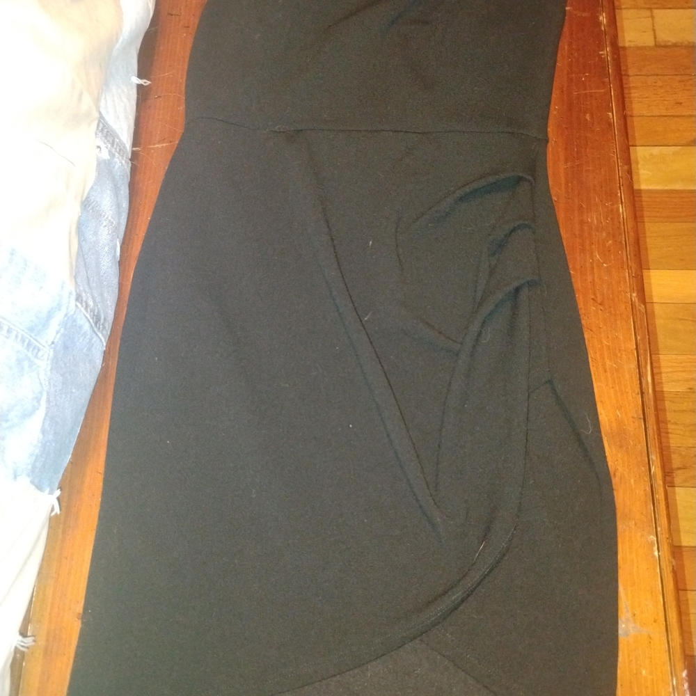 Charlotte Russe Classic Black Strapless Bodycon Dress
